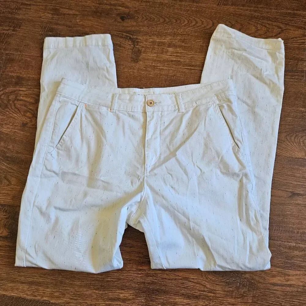 Anthropologie Chino Relaxed Funfetti Pants